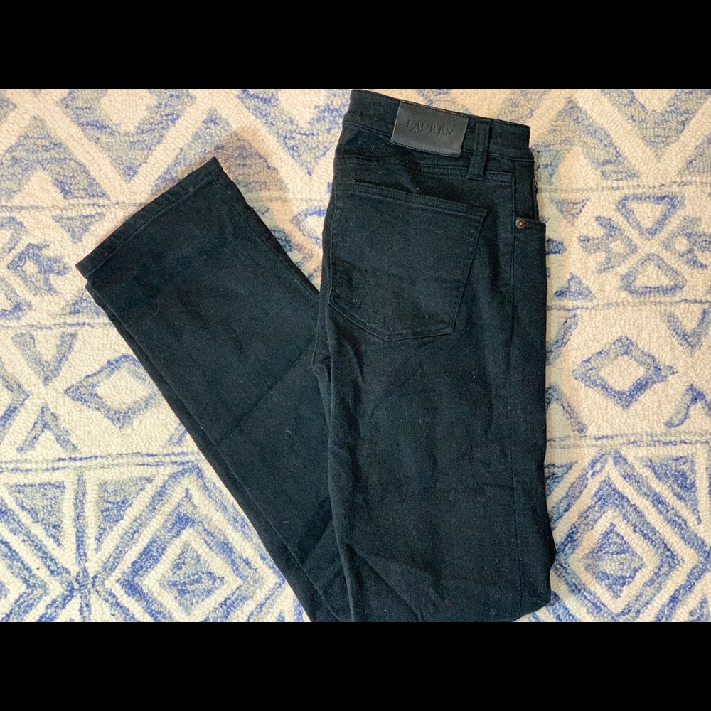 Ralph Lauren women’s modern high rise curvy straight curvy jeans size 4